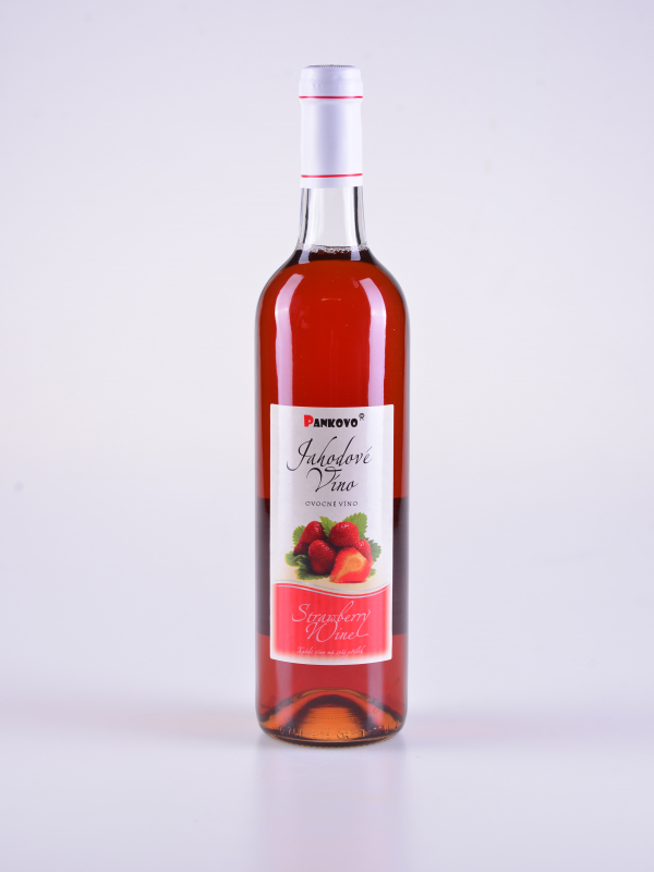 Jahodové ovocné víno – Pankovo