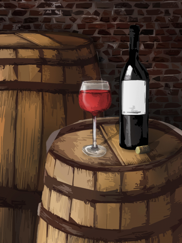 Sudové víno – CABERNET SAUVIGNON, polosladké – Pompey House