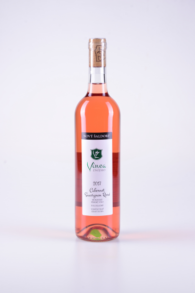 Rosé Cabernet Sauvignon, zemské, polosladké, 2017 – Vinea